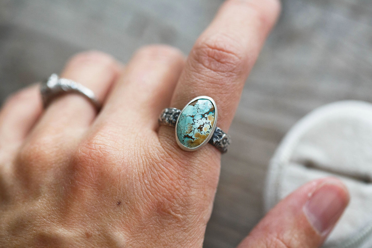 Size 9  |  Wind Flower Ring  | #12