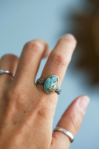 Size 9  |  Wind Flower Ring  | #12