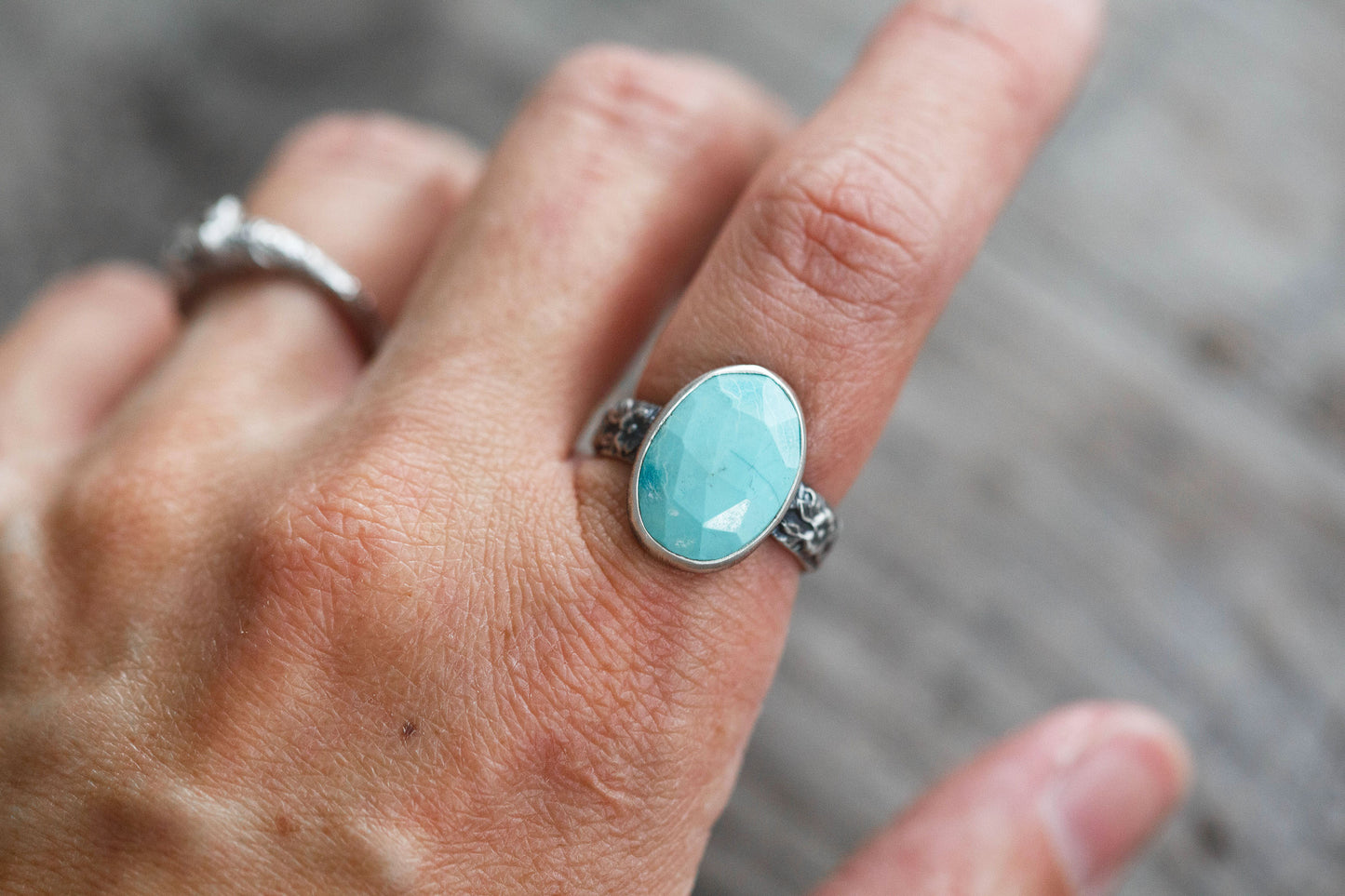 Size 7  |  Wind Flower Ring  | #13