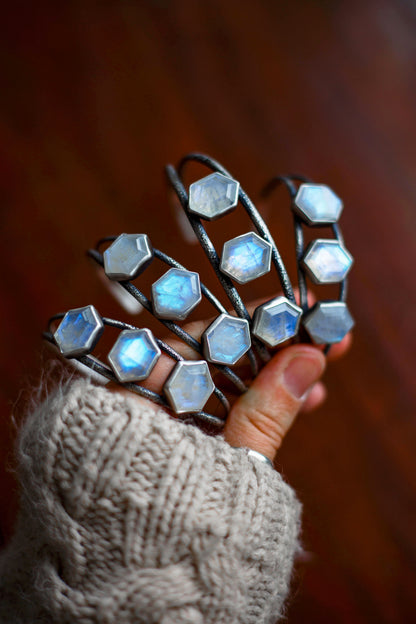 SM/MED  |  Moonshine Cuff Bracelet (lighter gauge)  |  #5