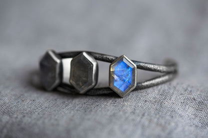 XS  |  Moonshine Cuff Bracelet (heavier gauge)  |  #1