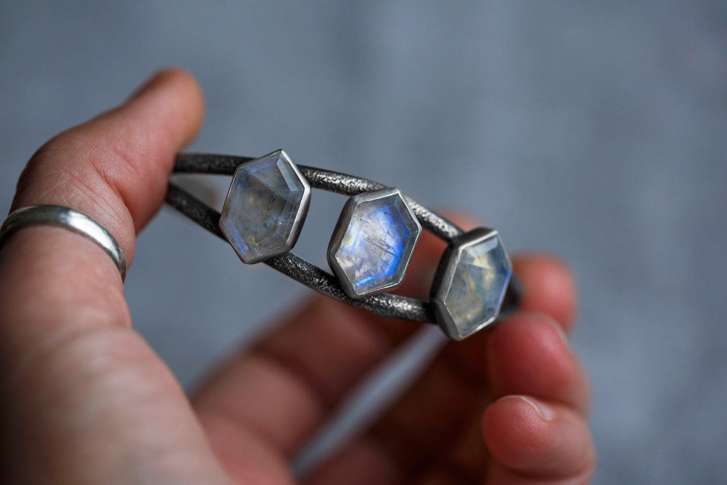 XS  |  Moonshine Cuff Bracelet (heavier gauge)  |  #1