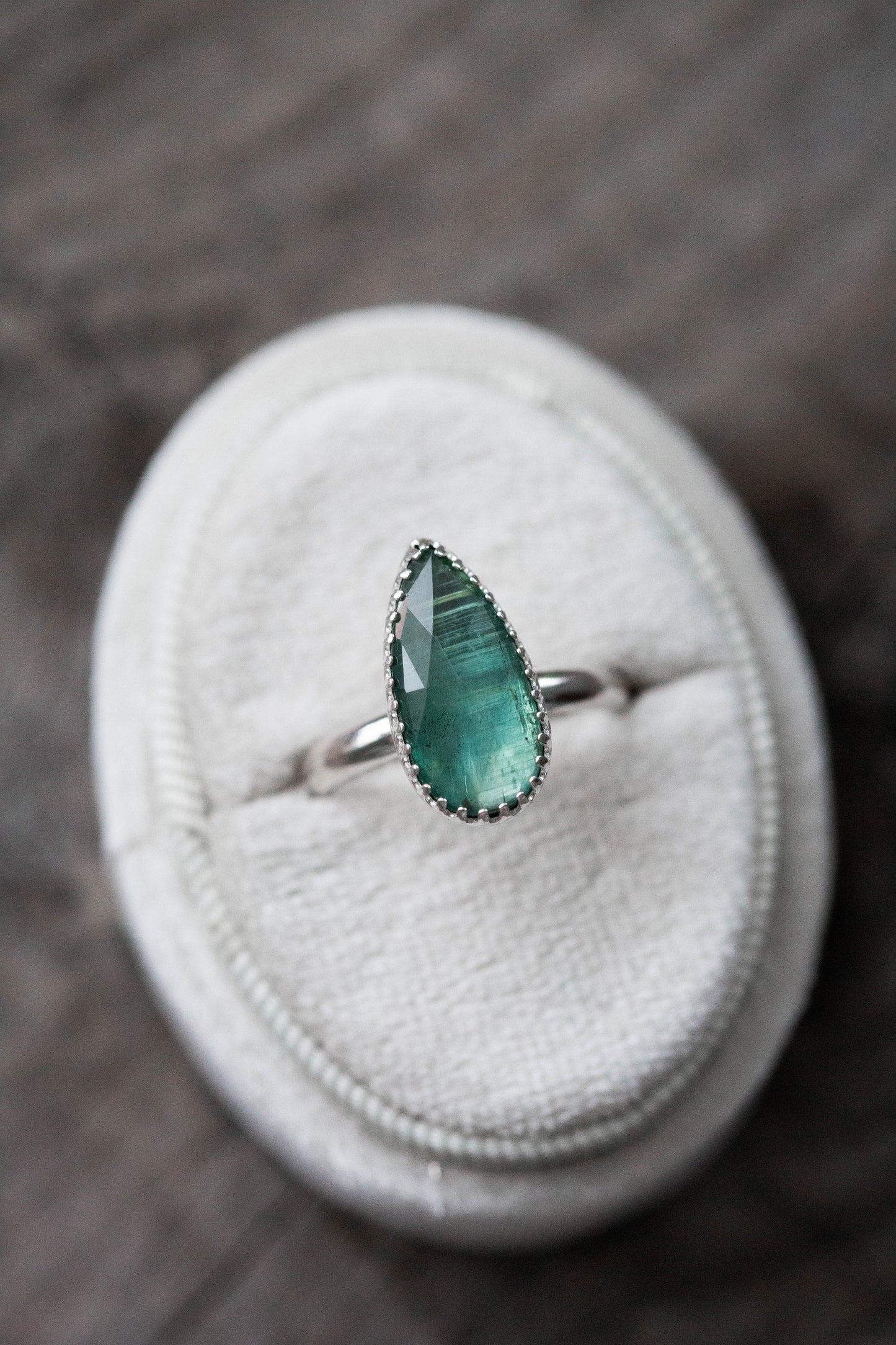 Size 8 | Kyanite Ring | #19