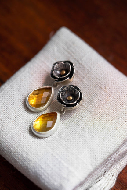 August Gold Stud Earrings | #2