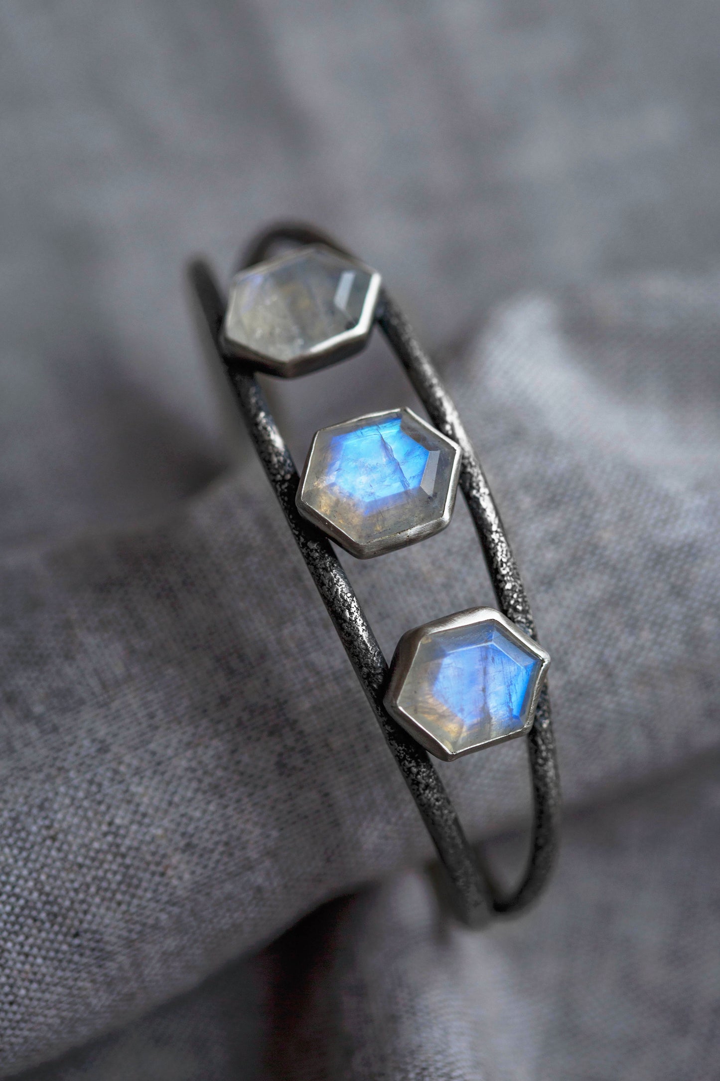 MED/LG  |  Moonshine Cuff Bracelet (heavier gauge)  |  #3