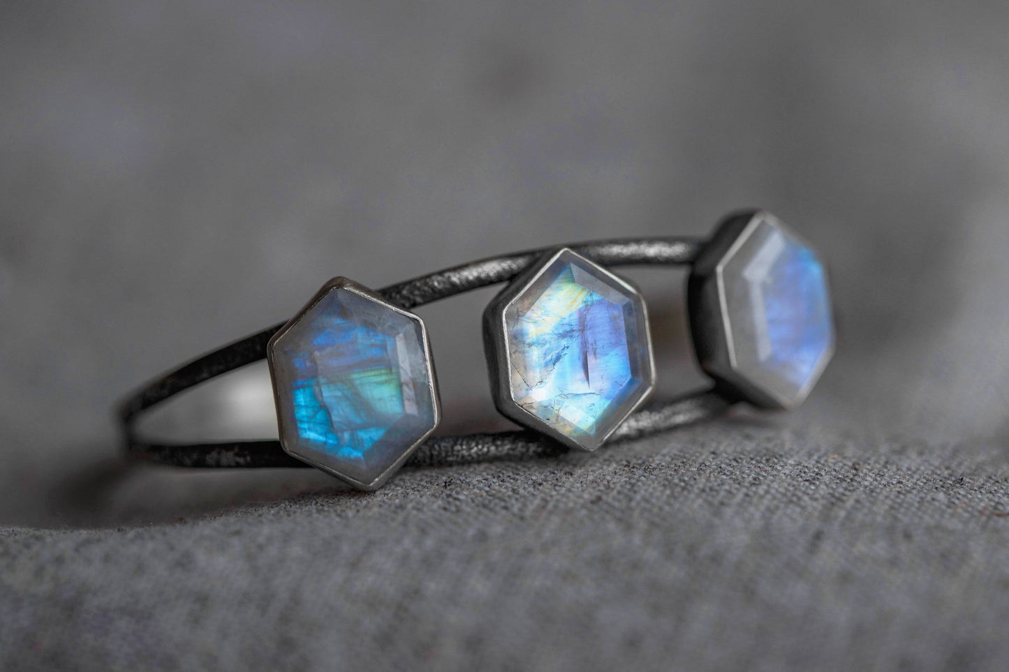 SM/MED  |  Moonshine Cuff Bracelet (lighter gauge)  |  #4