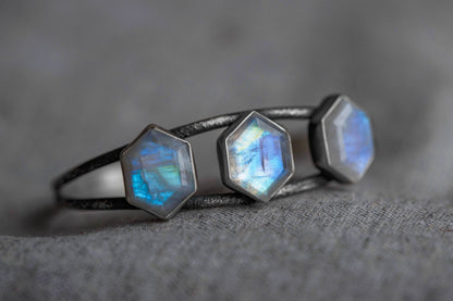 SM/MED  |  Moonshine Cuff Bracelet (lighter gauge)  |  #4