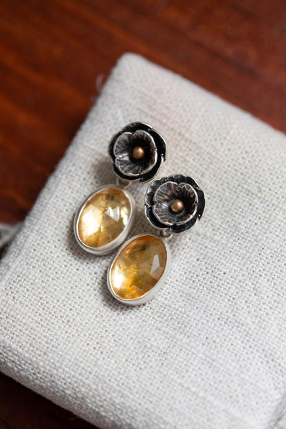 August Gold Stud Earrings | #3