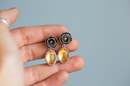 August Gold Stud Earrings | #3