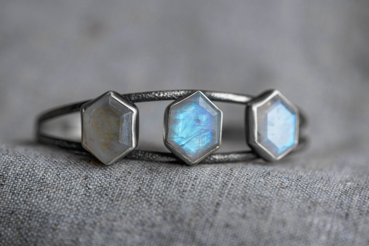 SM/MED  |  Moonshine Cuff Bracelet (lighter gauge)  |  #5