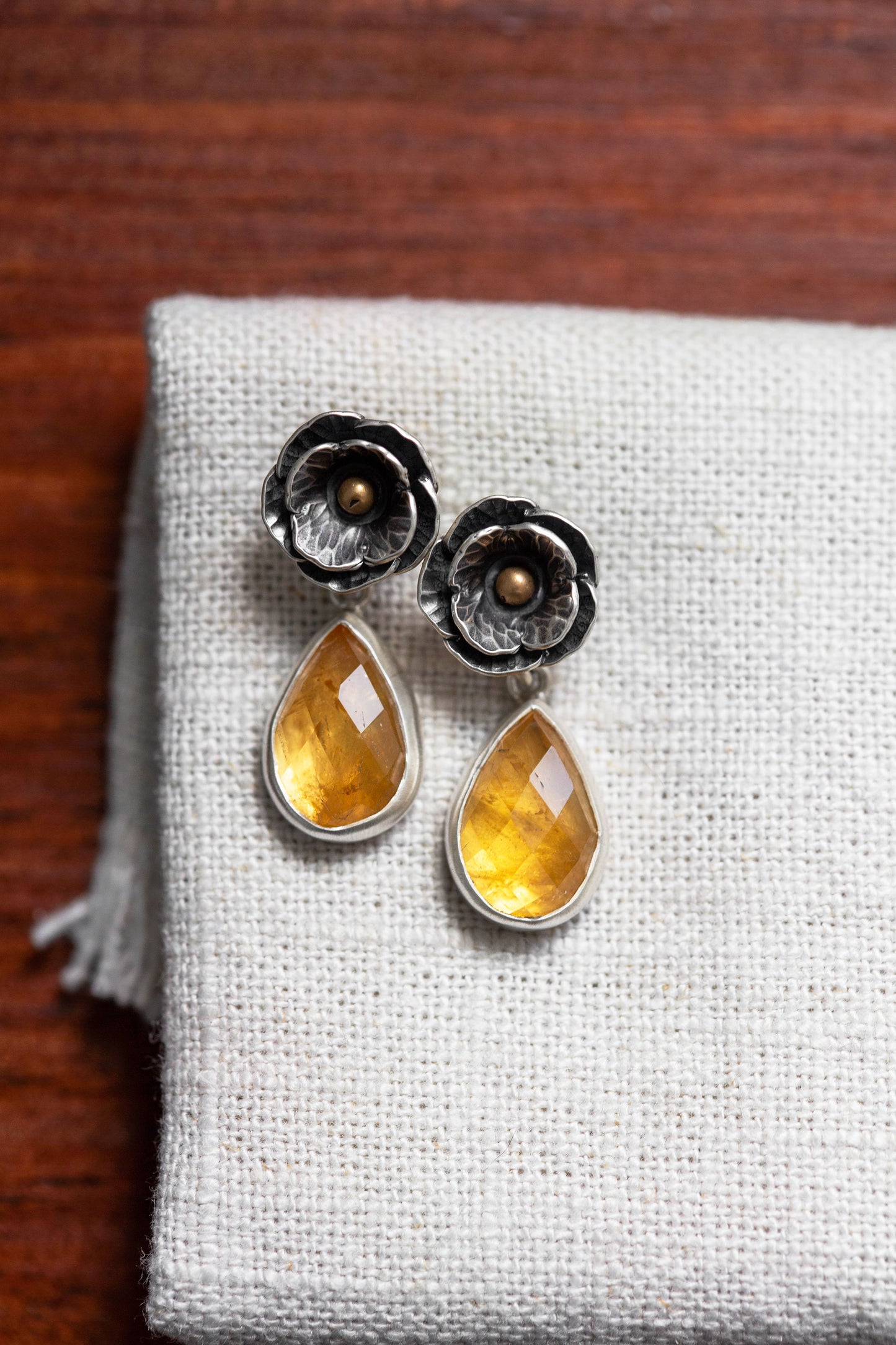 August Gold Stud Earrings | #4