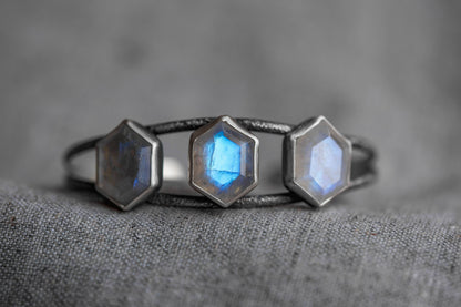 SM/MED  |  Moonshine Cuff Bracelet (lighter gauge)  |  #6