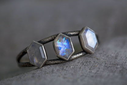 XS  |  Moonshine Cuff Bracelet (heavier gauge)  |  #7