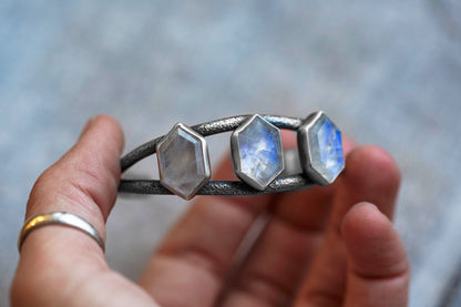 XS  |  Moonshine Cuff Bracelet (heavier gauge)  |  #7