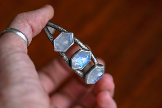 XS  |  Moonshine Cuff Bracelet (heavier gauge)  |  #7