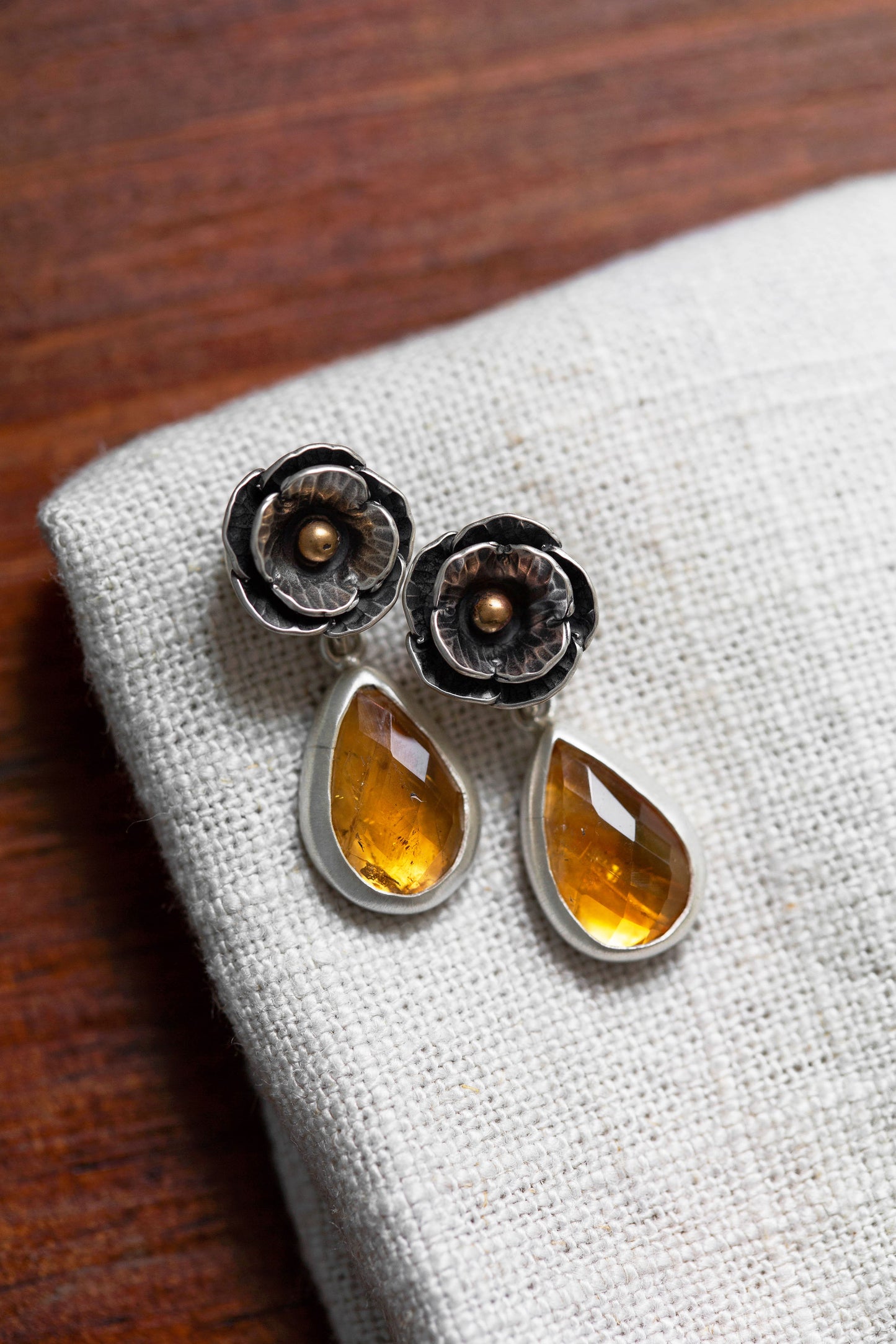 August Gold Stud Earrings | #6