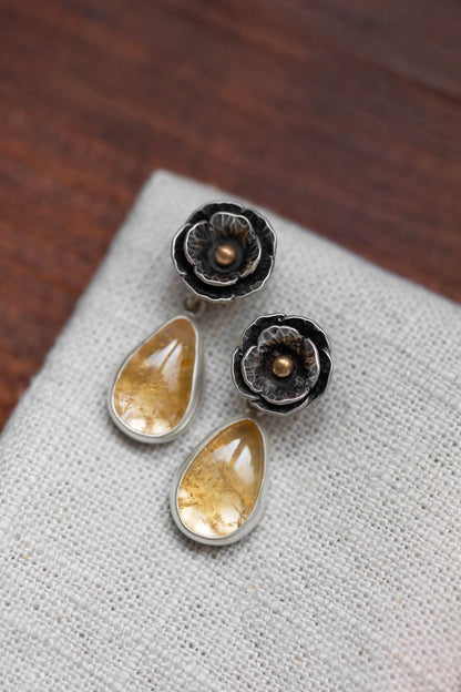 August Gold Stud Earrings | #10