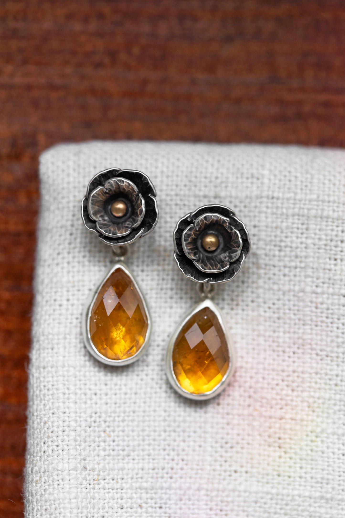 August Gold Stud Earrings | #12