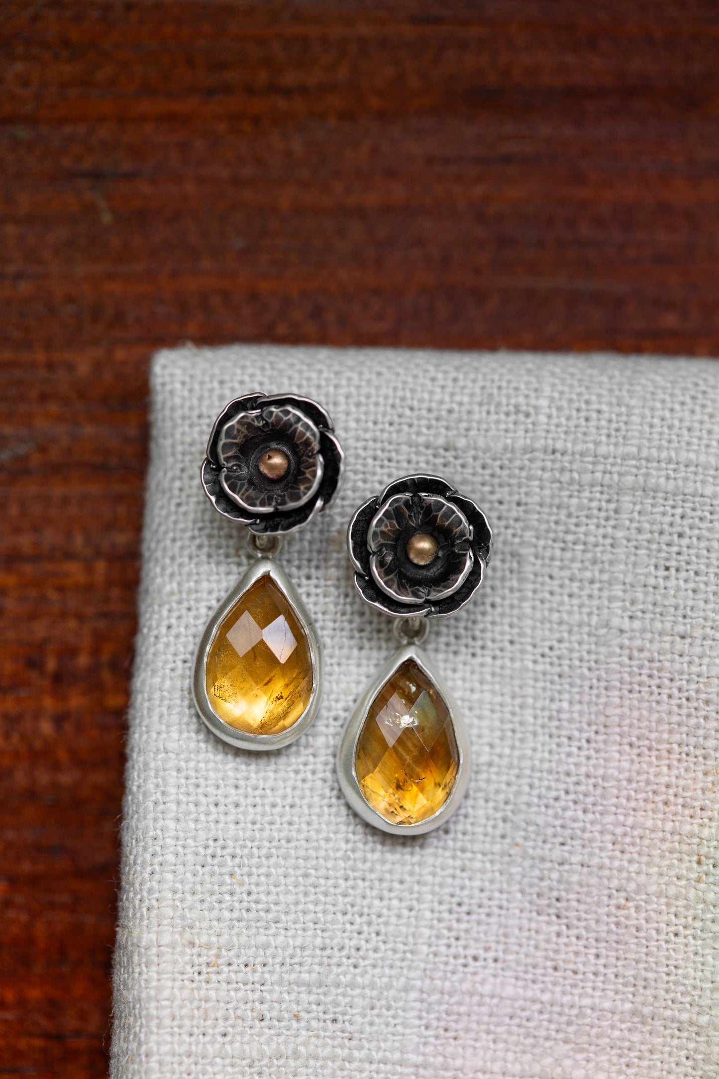 August Gold Stud Earrings | #15