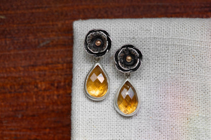 August Gold Stud Earrings | #15