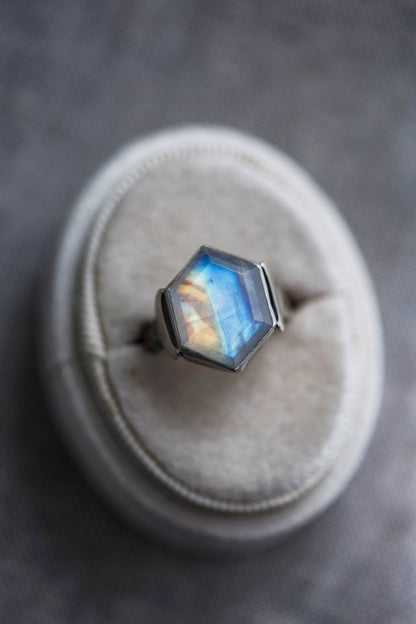 RESERVED FOR MB - Size 7.5  |  Snow Moon Ring