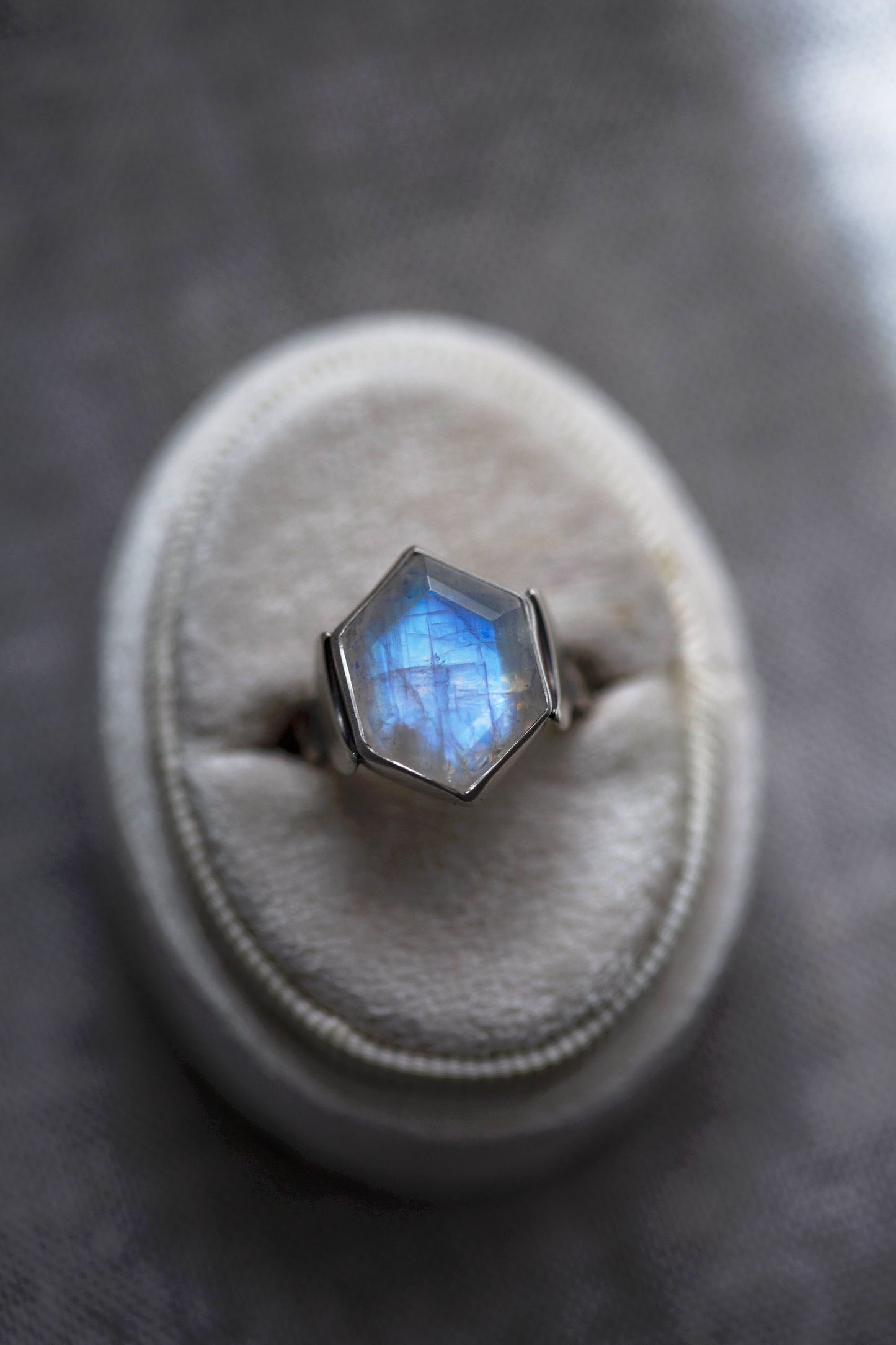 RESERVED FOR HEATHER - Size 7.5  |  Snow Moon Ring