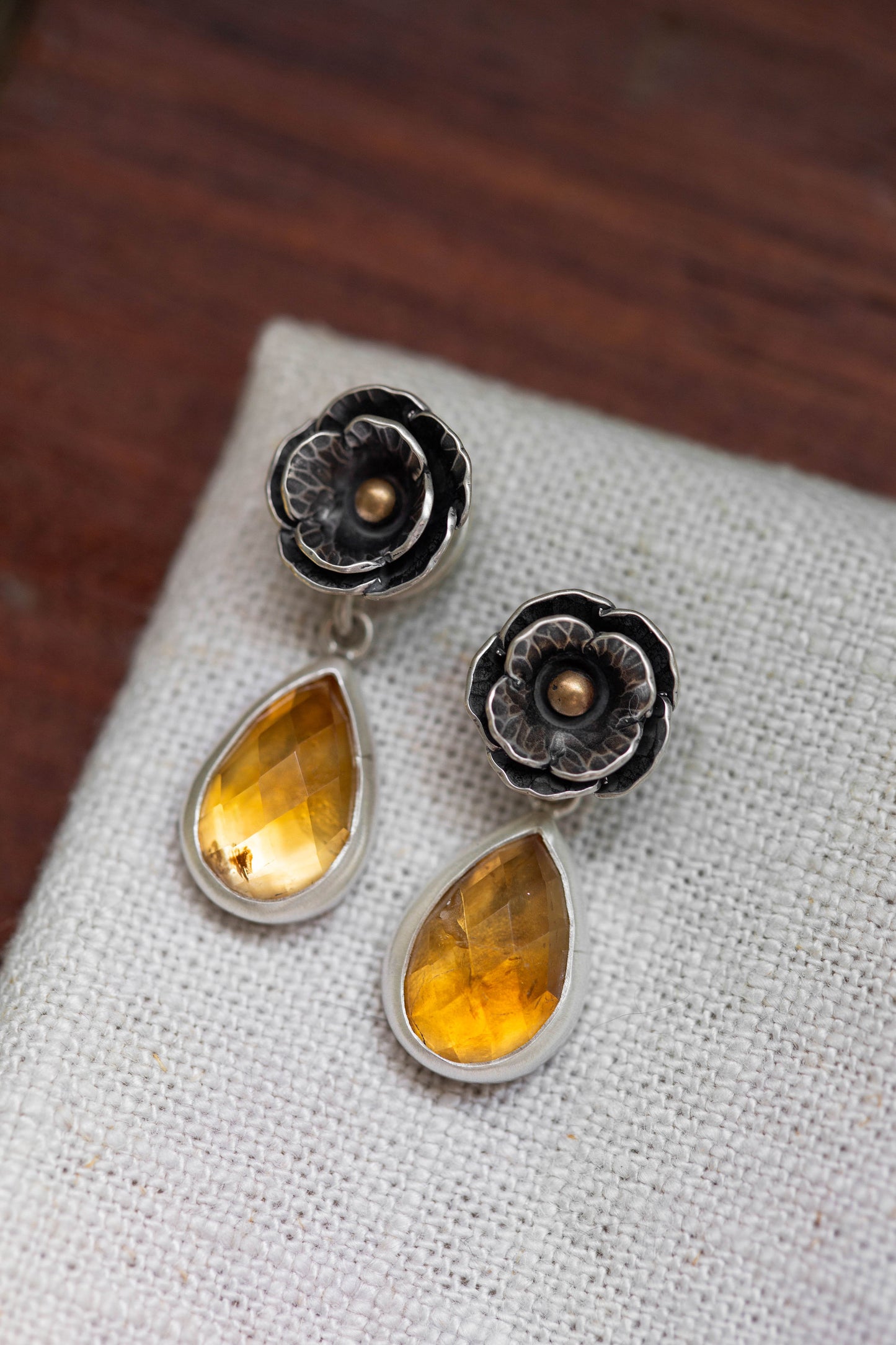 August Gold Stud Earrings | #17