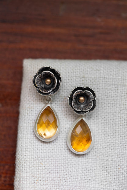 August Gold Stud Earrings | #17