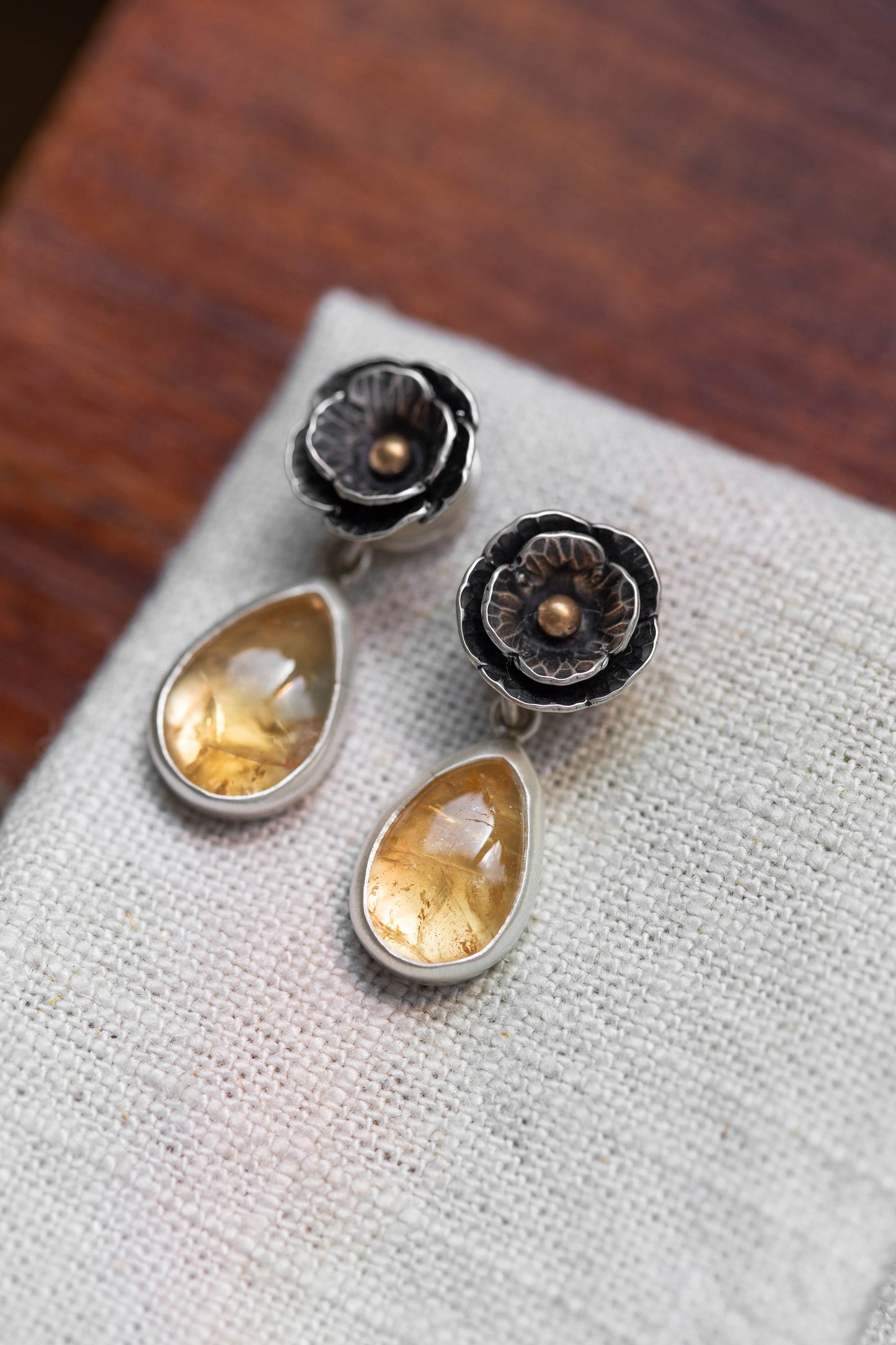 August Gold Stud Earrings | #19