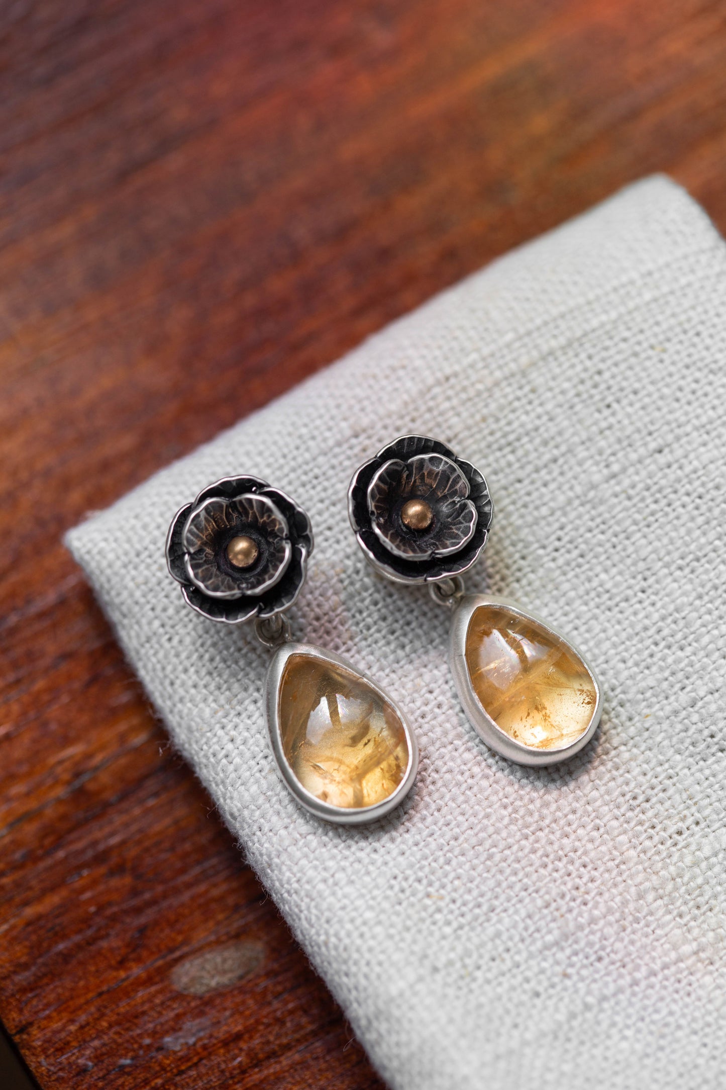 August Gold Stud Earrings | #19