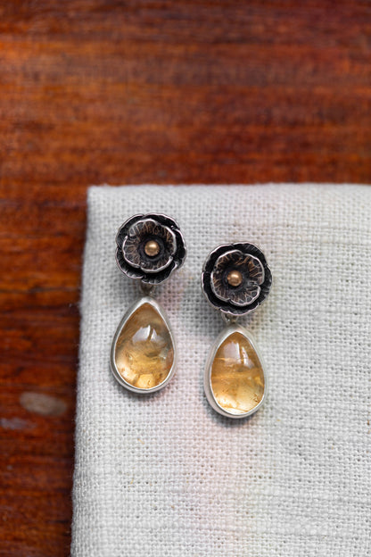 August Gold Stud Earrings | #19