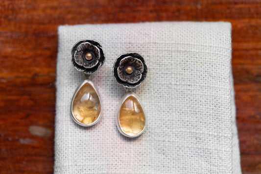 August Gold Stud Earrings | #19