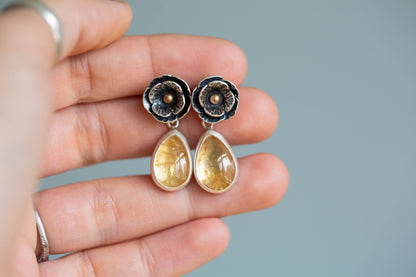 August Gold Stud Earrings | #19