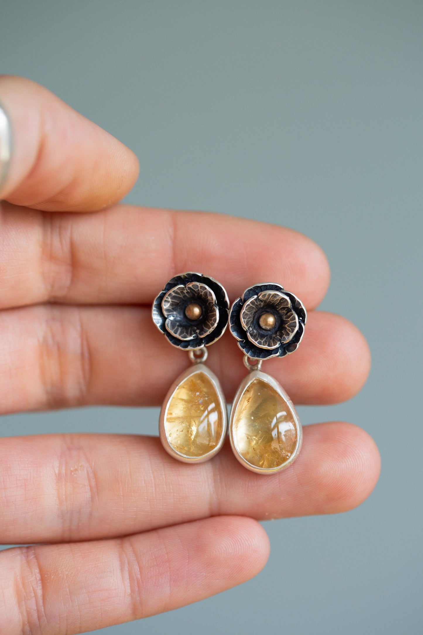 August Gold Stud Earrings | #19