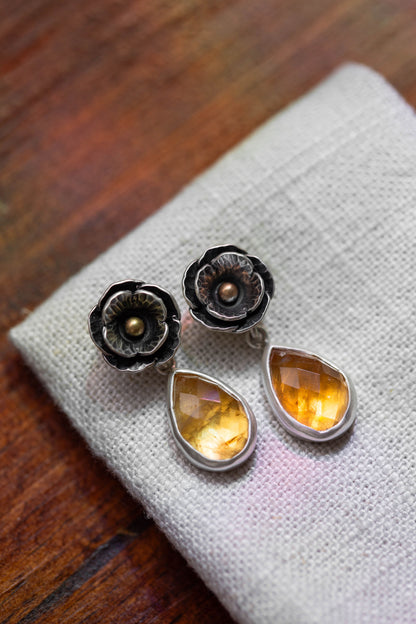 August Gold Stud Earrings | #26