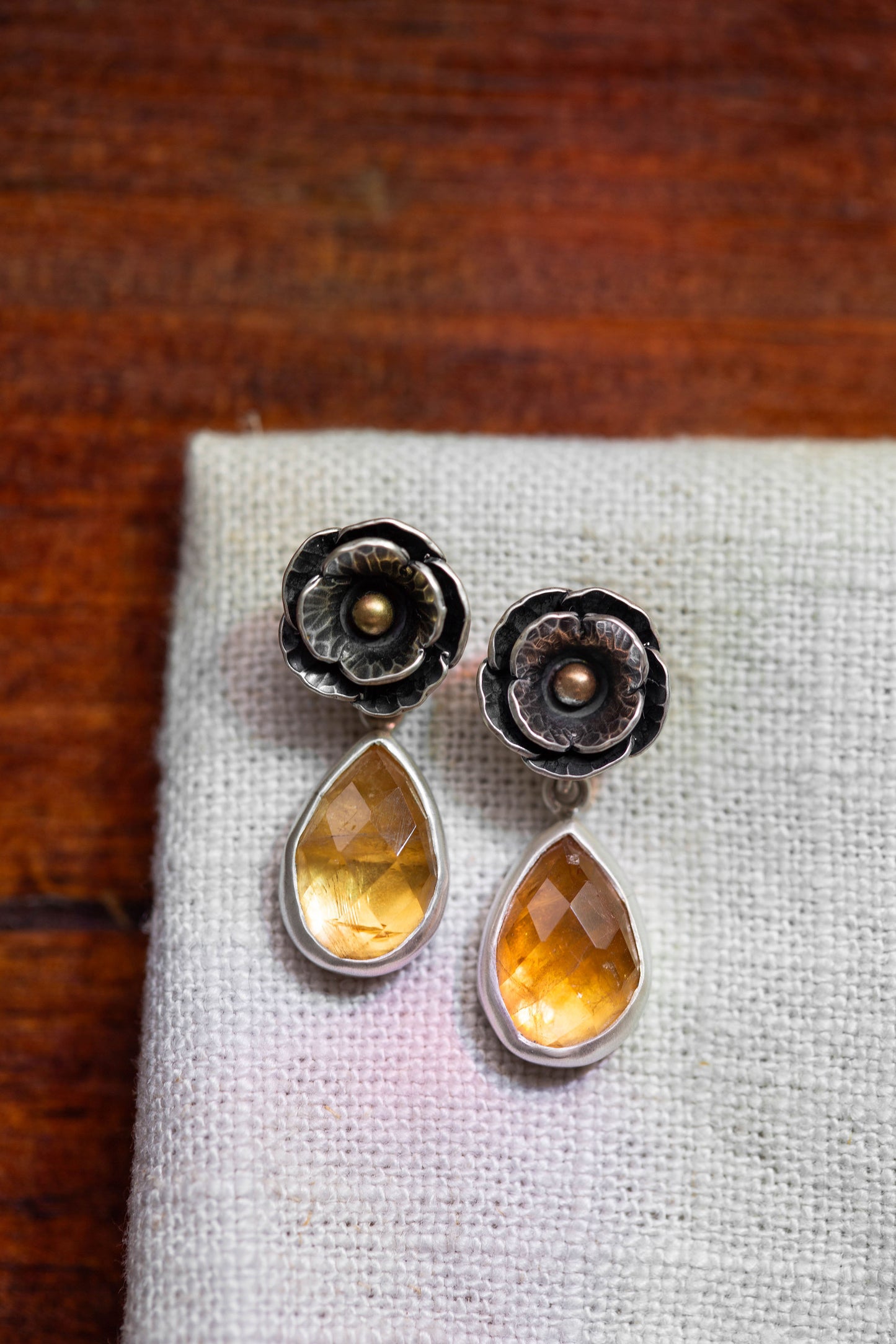 August Gold Stud Earrings | #26