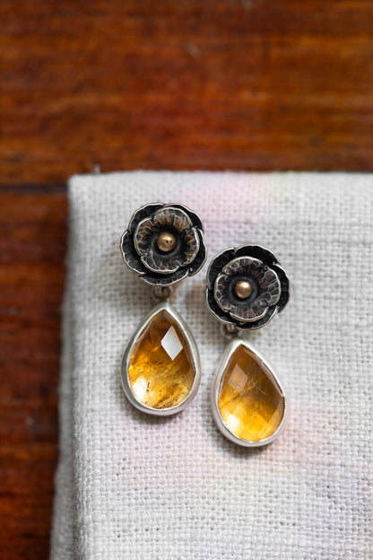 August Gold Stud Earrings | #27