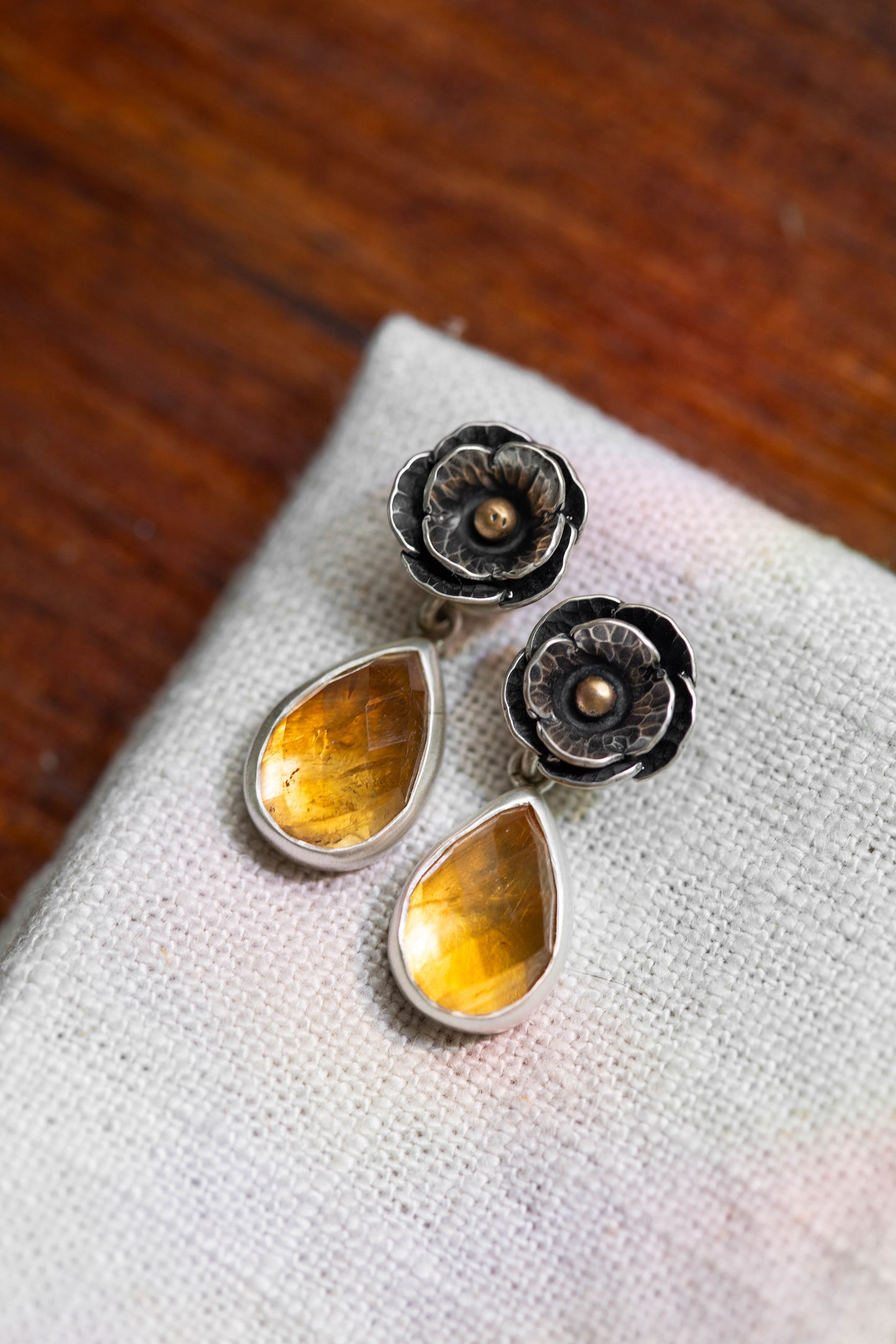 August Gold Stud Earrings | #27