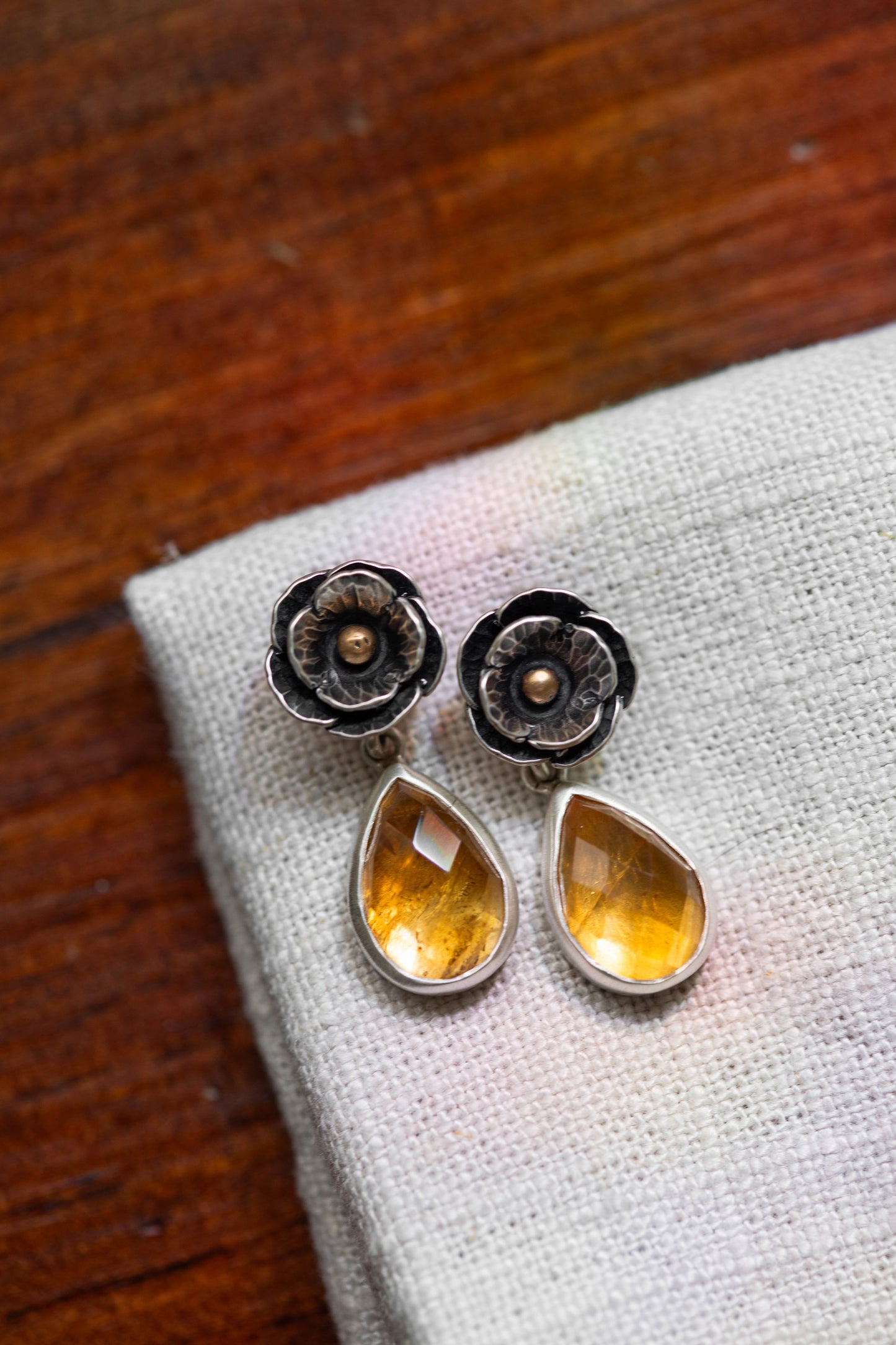 August Gold Stud Earrings | #27