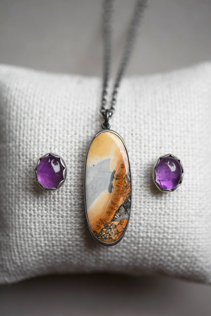 Circe Necklace & Earring Set  |  #1