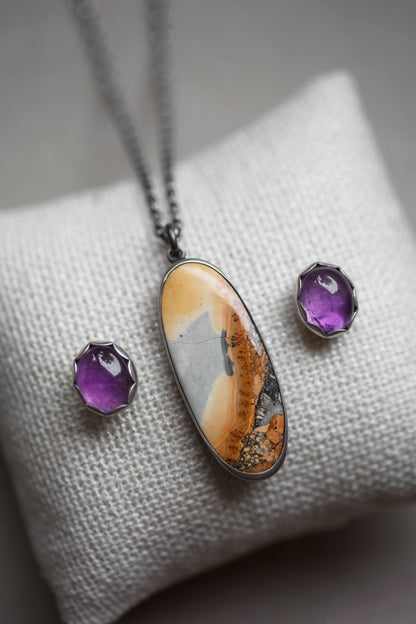 Circe Necklace & Earring Set  |  #1