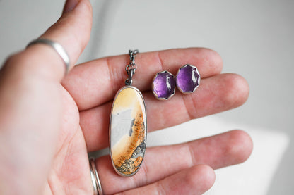 Circe Necklace & Earring Set  |  #1