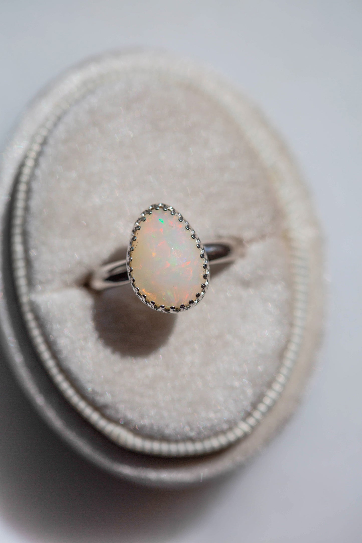 Size 7.25  |  Simple Opal Ring | #11