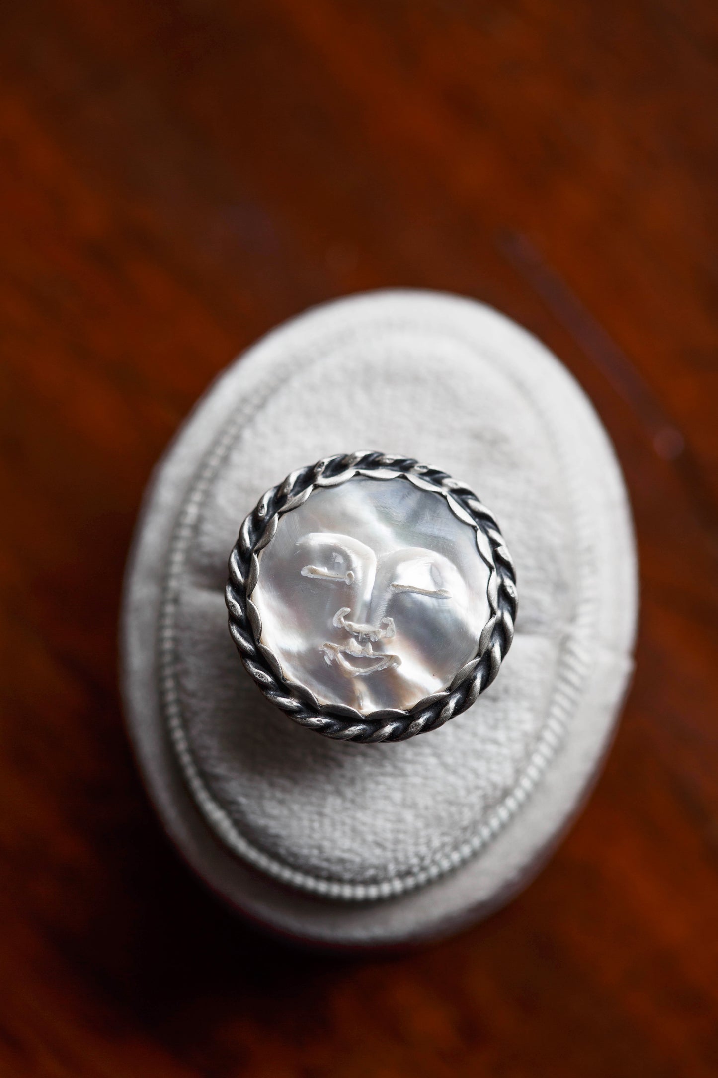 Lady in the Moon Ring