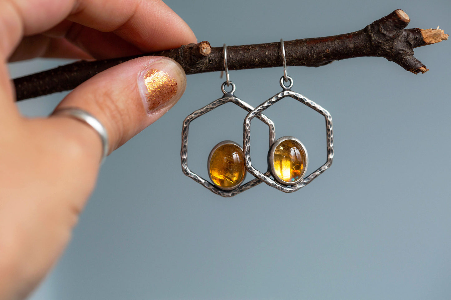 Bee Tree Earrings | #11