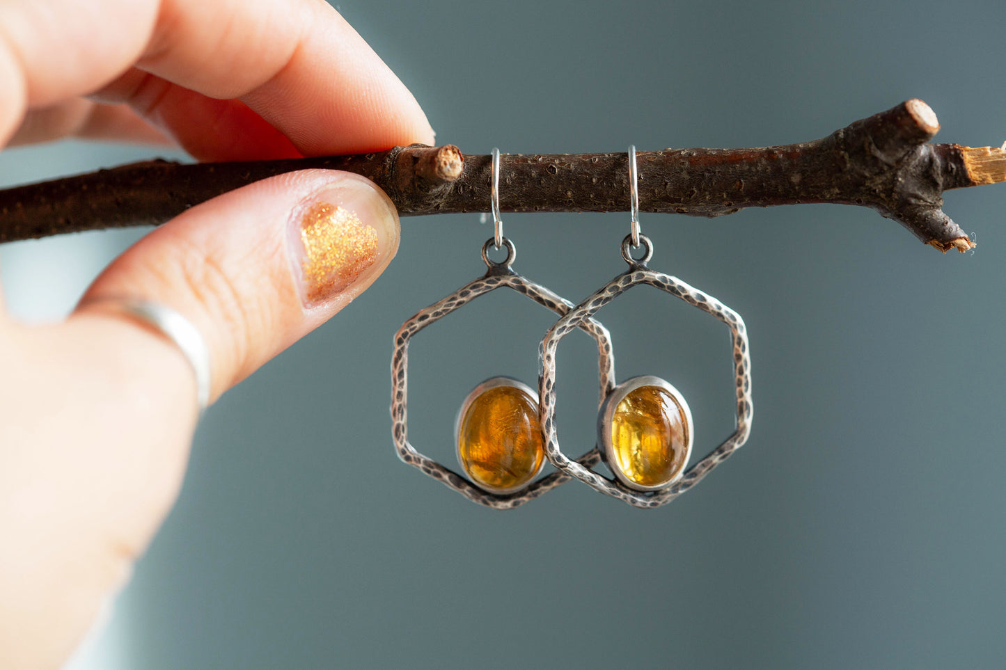 Bee Tree Earrings | #11