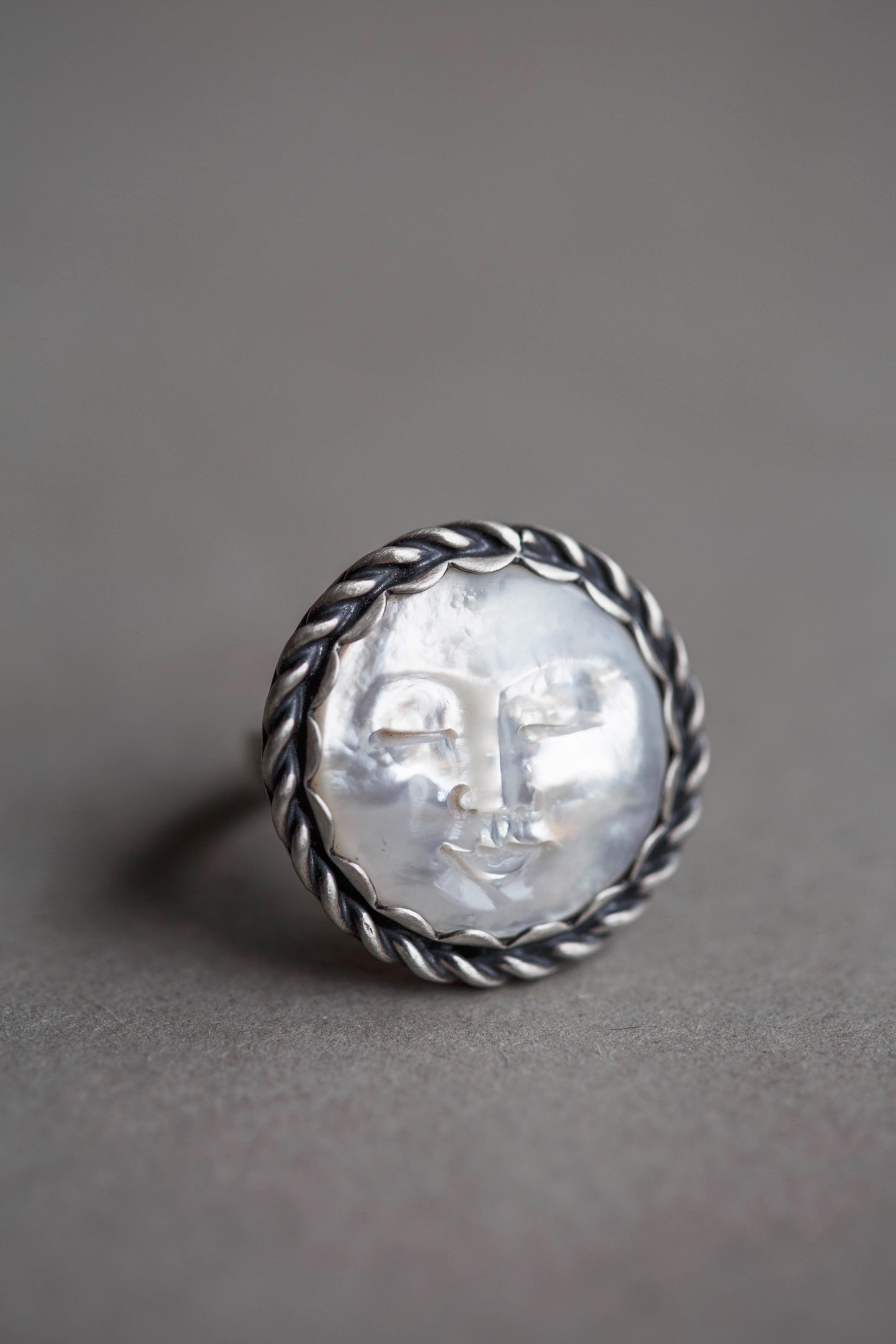 Lady in the Moon Ring