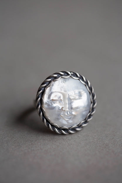 Lady in the Moon Ring