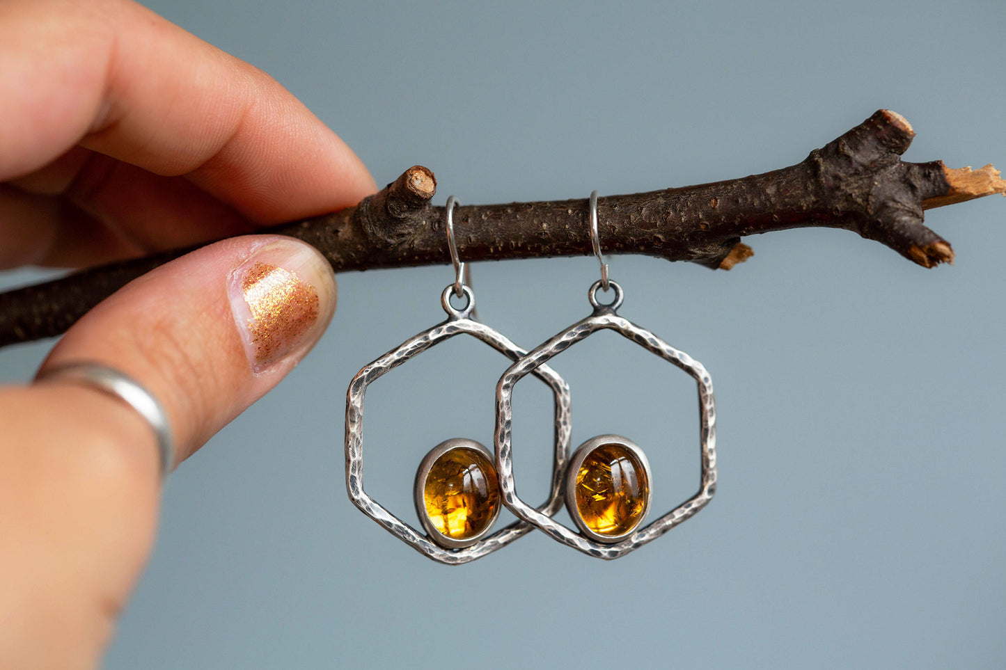 Bee Tree Earrings | #15