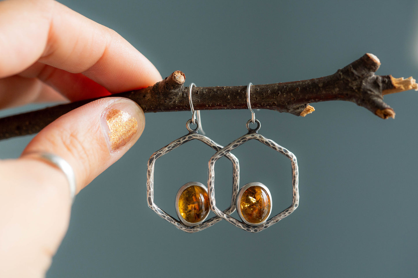 Bee Tree Earrings | #15